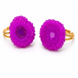 Anillo gema rosa