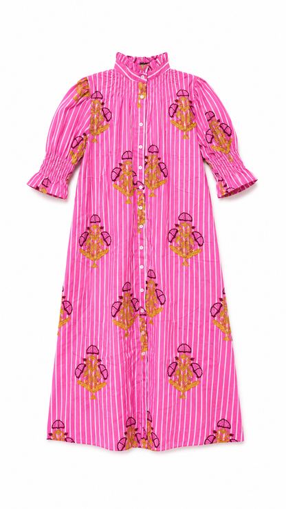 Vestido René rosa