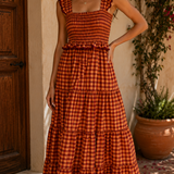 Vestido Laura Naranja