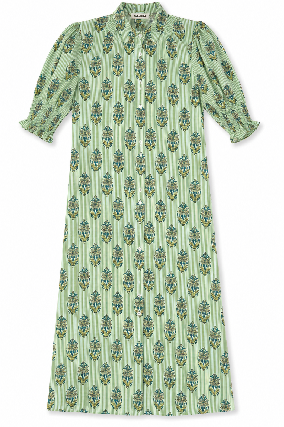 Vestido René Verde flúor