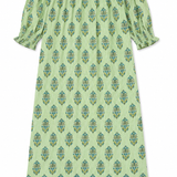 Vestido René Verde flúor