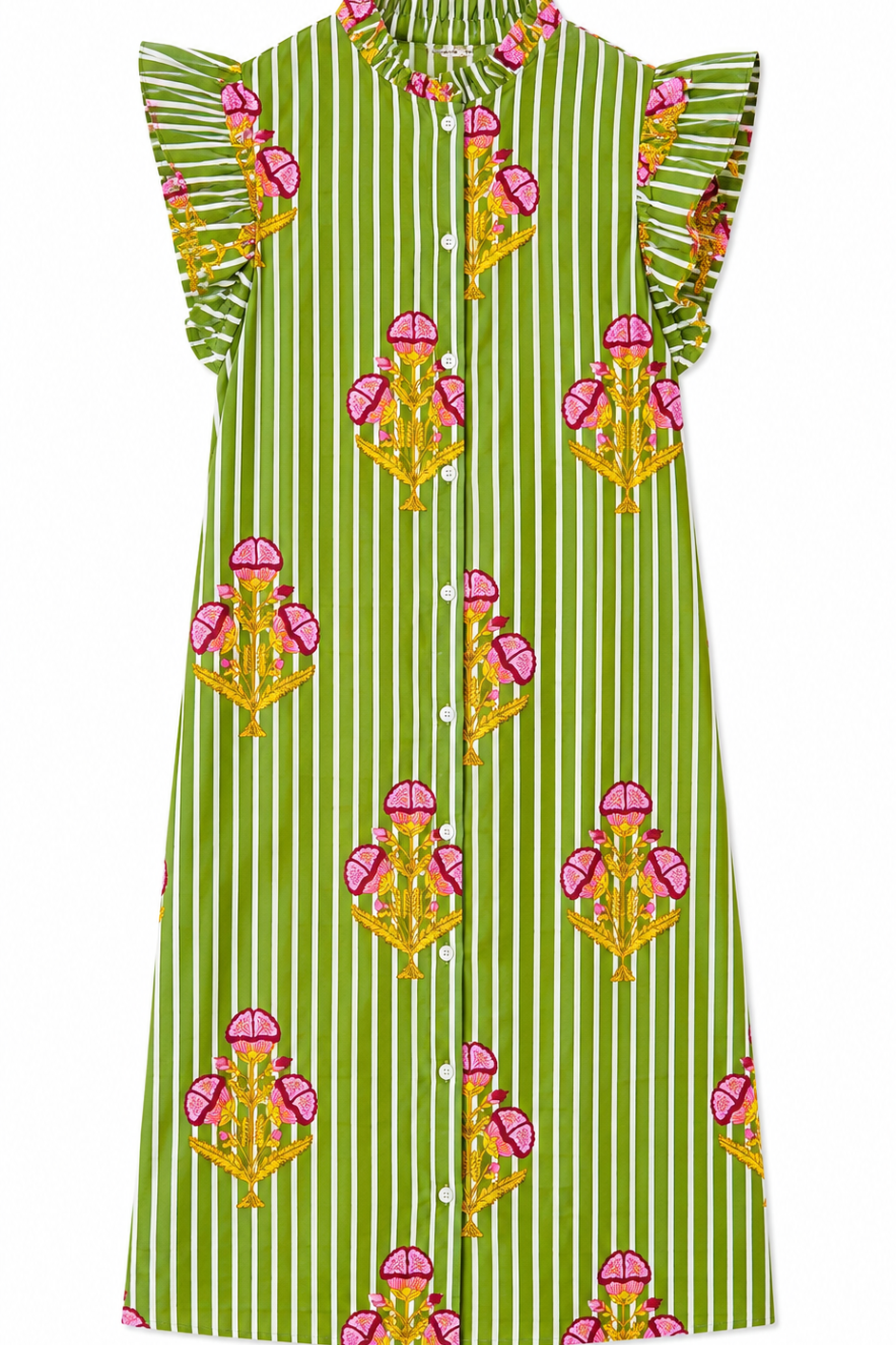 Vestido Faro verde