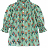 Blusa René agua marina