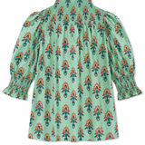 Blusa René agua marina