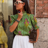 Blusa René verde