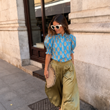 Blusa René azul