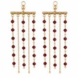 Pendientes red