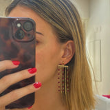 Pendientes red