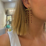Pendientes red