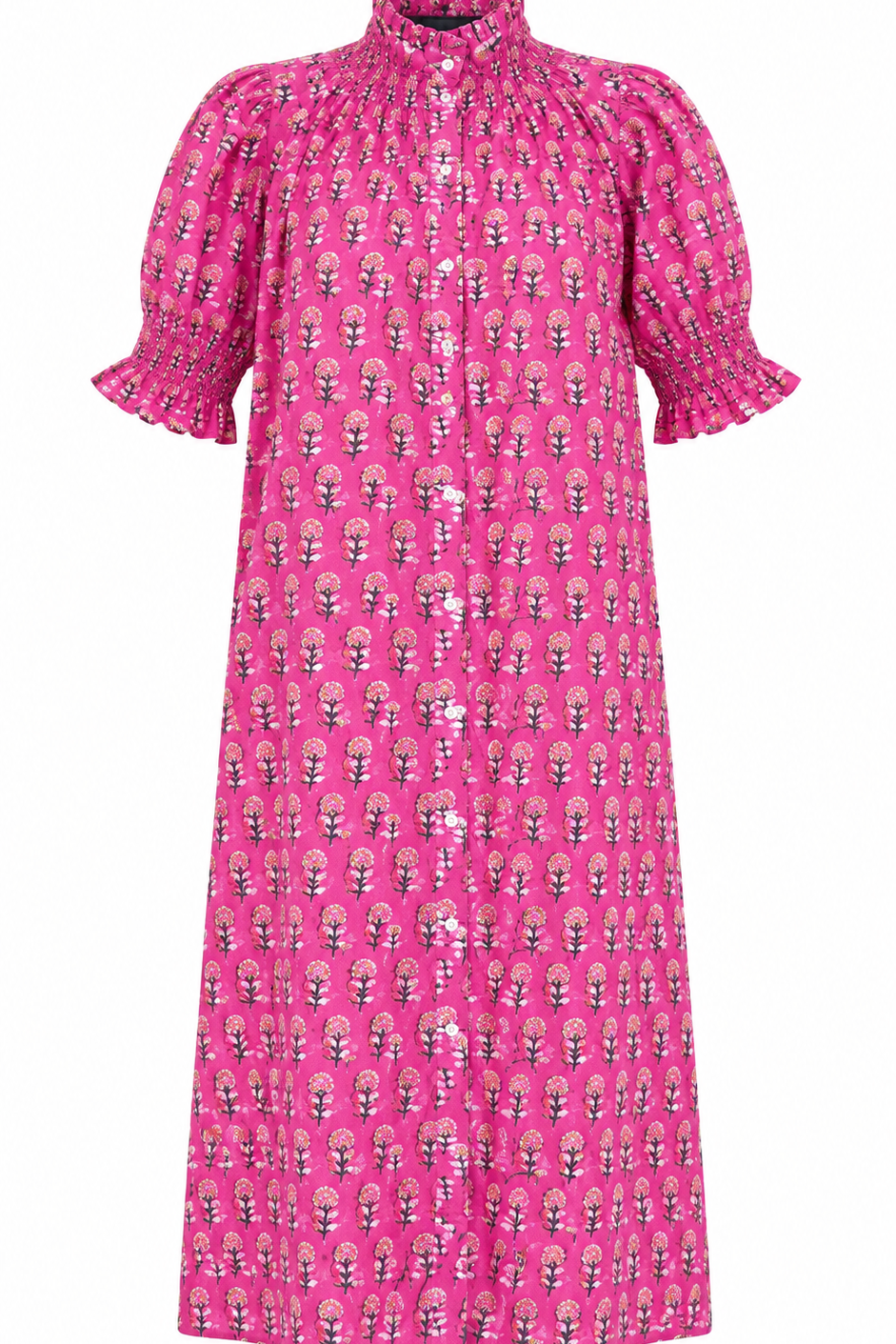 Vestido René fucsia