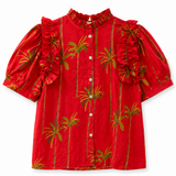 Blusa Lisbon palmeras