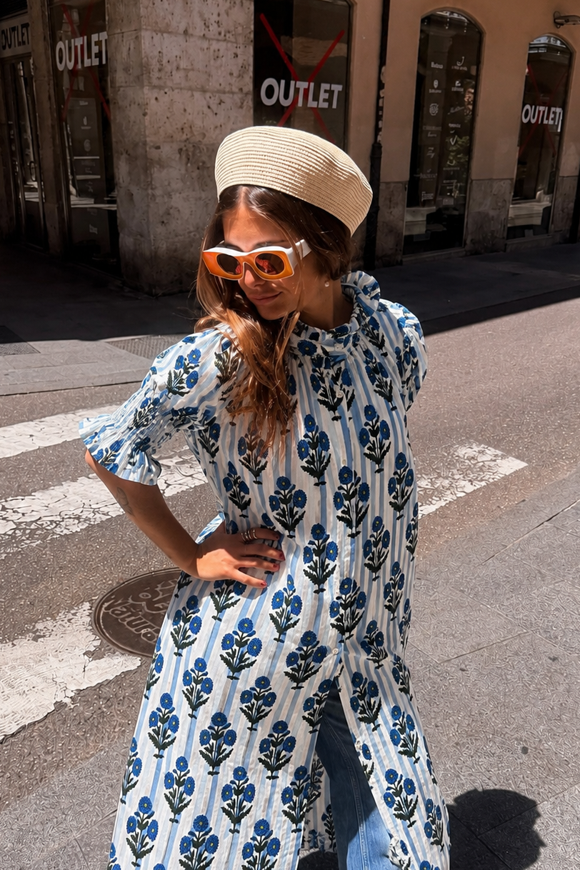 Vestido René azul