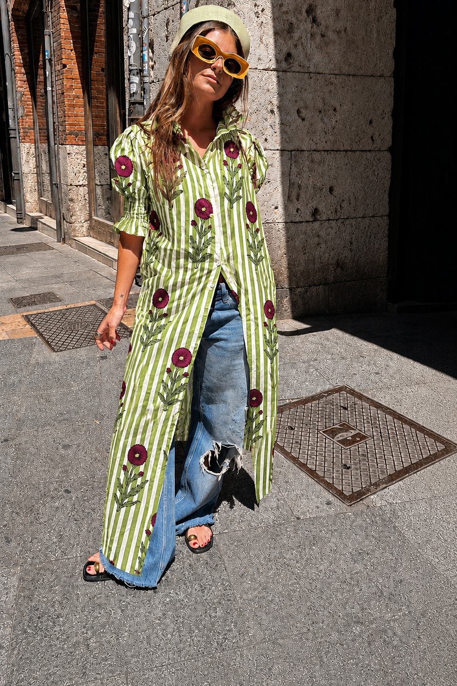 Vestido René verde