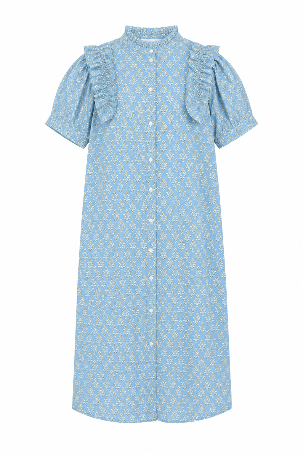 Vestido Lisbon azul bebé