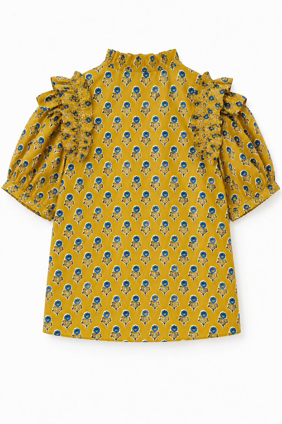 Blusa Lisbon mostaza