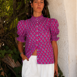 Blusa René fucsia