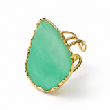 Anillo maxi Turquesa