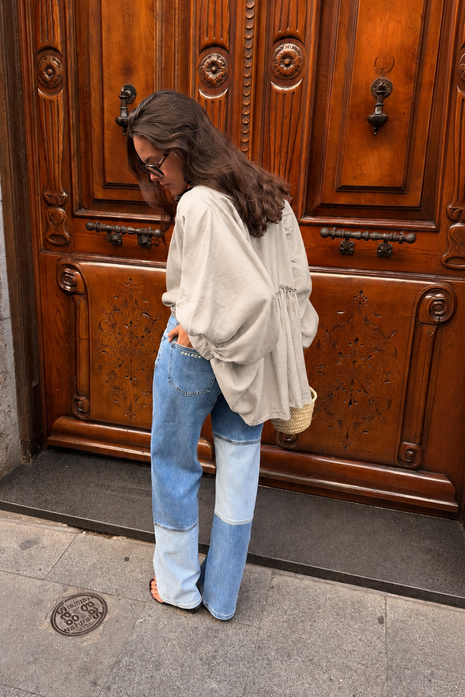Blusa Raquel crudo