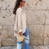 Blusa Raquel crudo