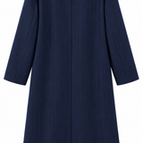 Abrigo raya diplomática azul