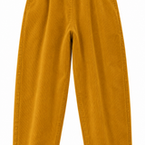 Pantalón pana mostaza