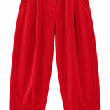 Pantalón pana rojo