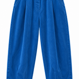 Pantalón pana azul