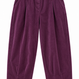 Pantalón pana berenjena