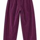 Pantalón pana berenjena