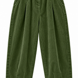 Pantalón pana verde