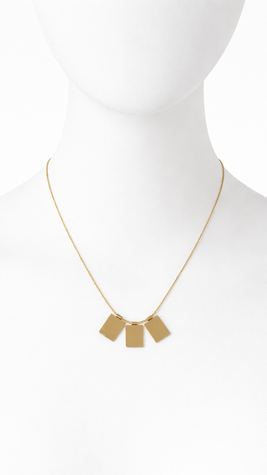 Collar Triple Chapa