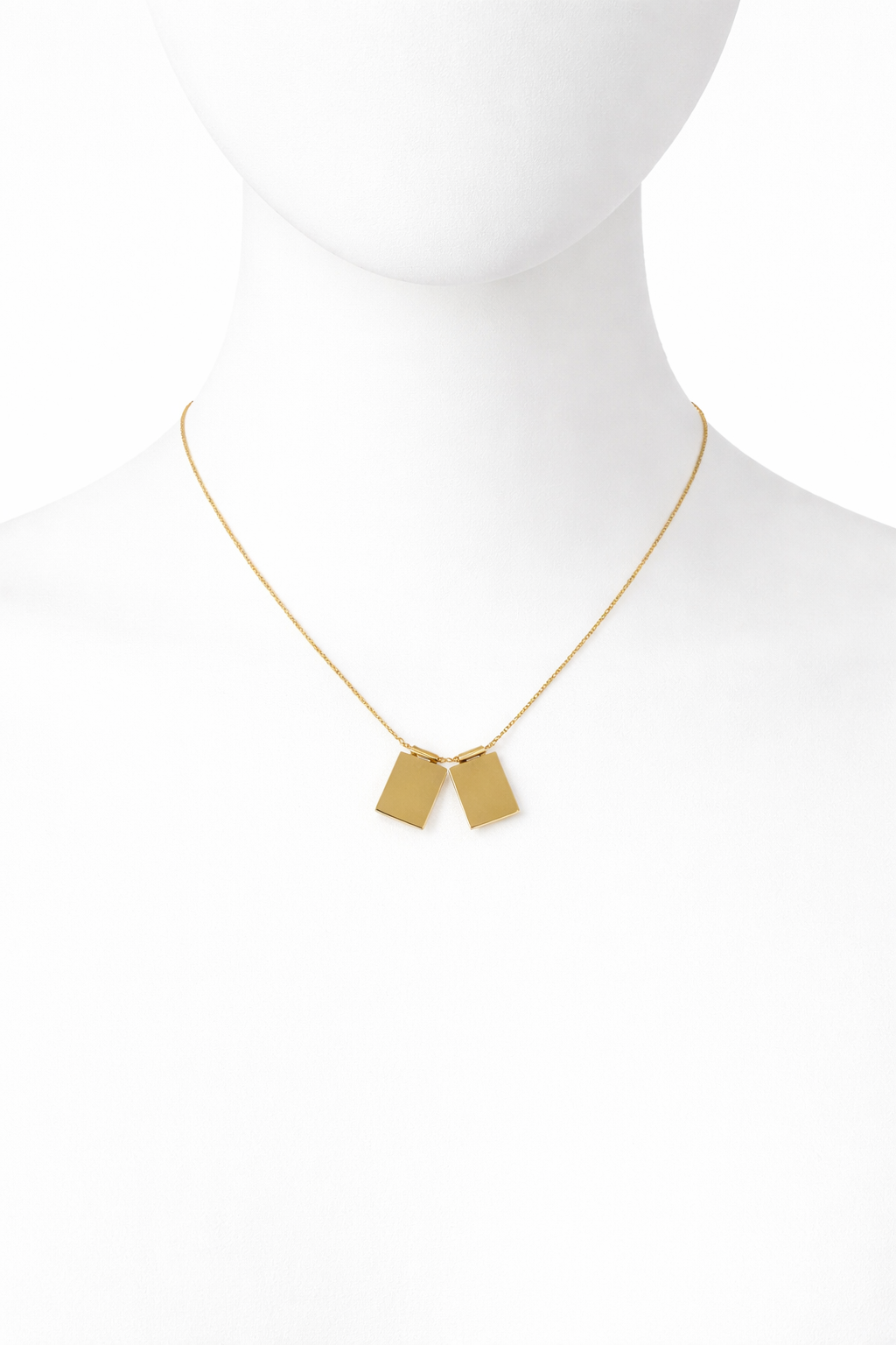Collar Doble Chapa