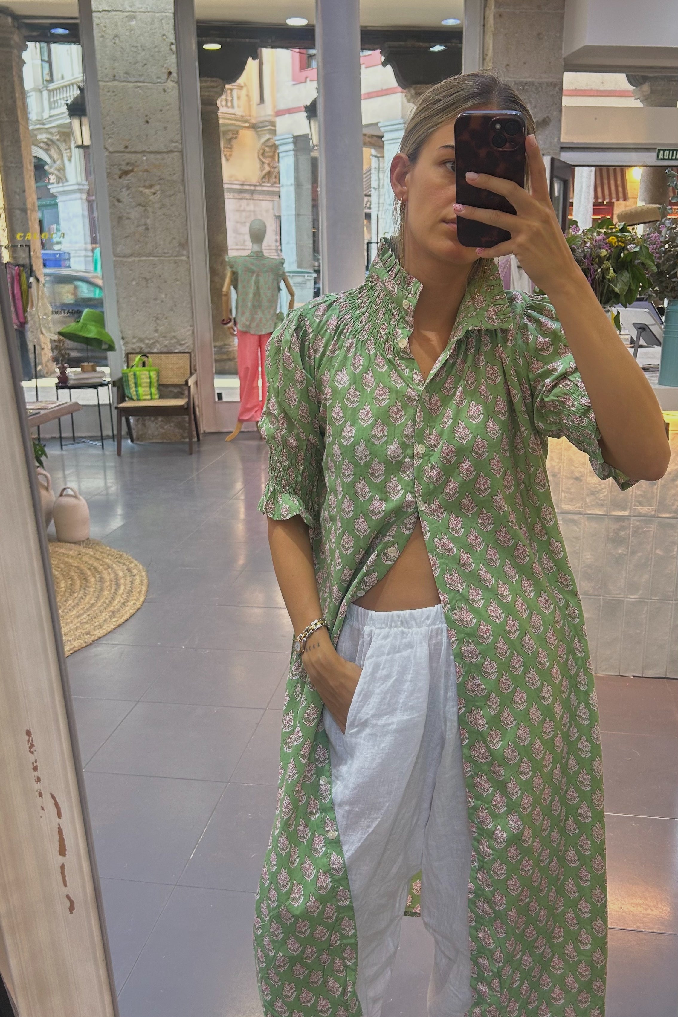 Vestido René verde