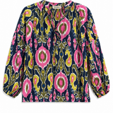 Blusa Sicilia marino
