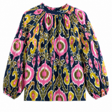 Blusa Sicilia marino