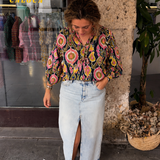 Blusa Sicilia negra