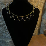 Choker Perlas