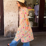 Vestido René mostaza