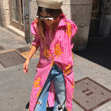 Vestido René rosa