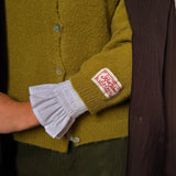 Chaqueta Mohair verde pistacho