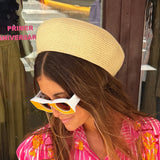 Casquete Beige