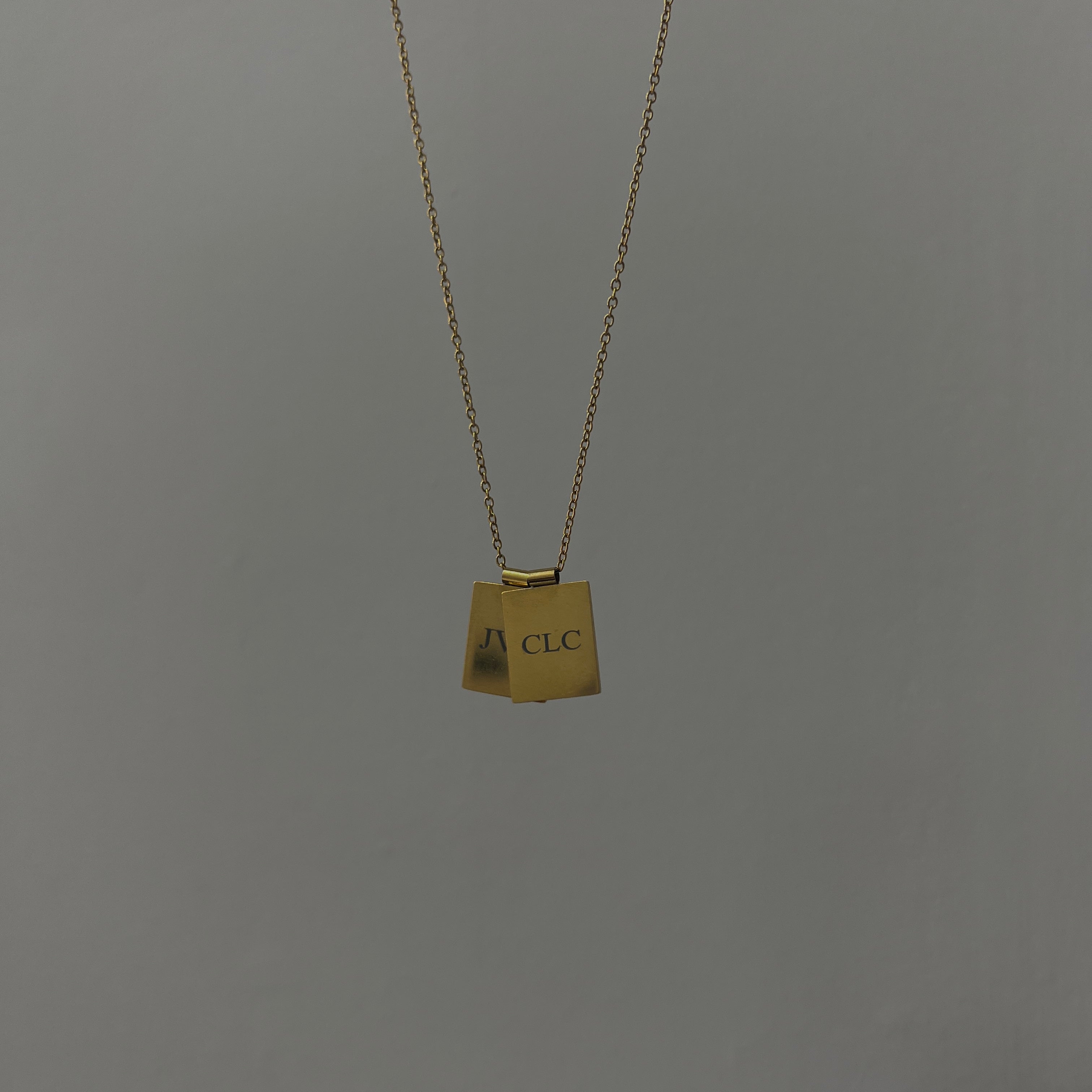 Collar Doble Chapa