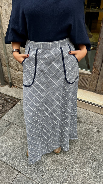 Falda Averdeen Blue