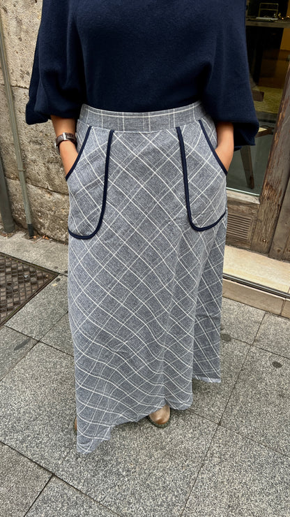 Falda Averdeen Blue