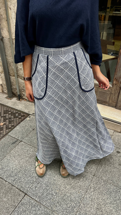Falda Averdeen Blue