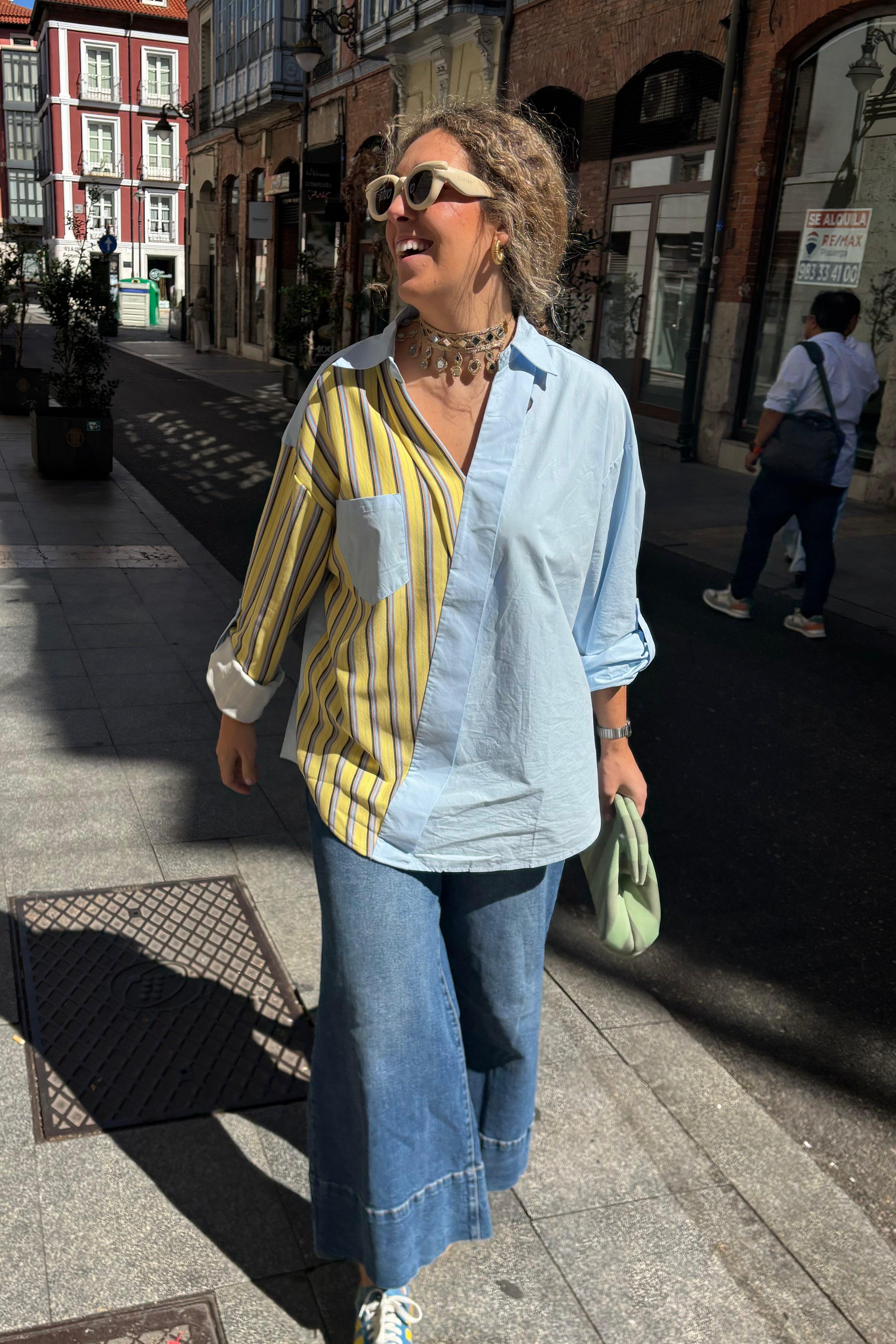 Camisa asimétrica