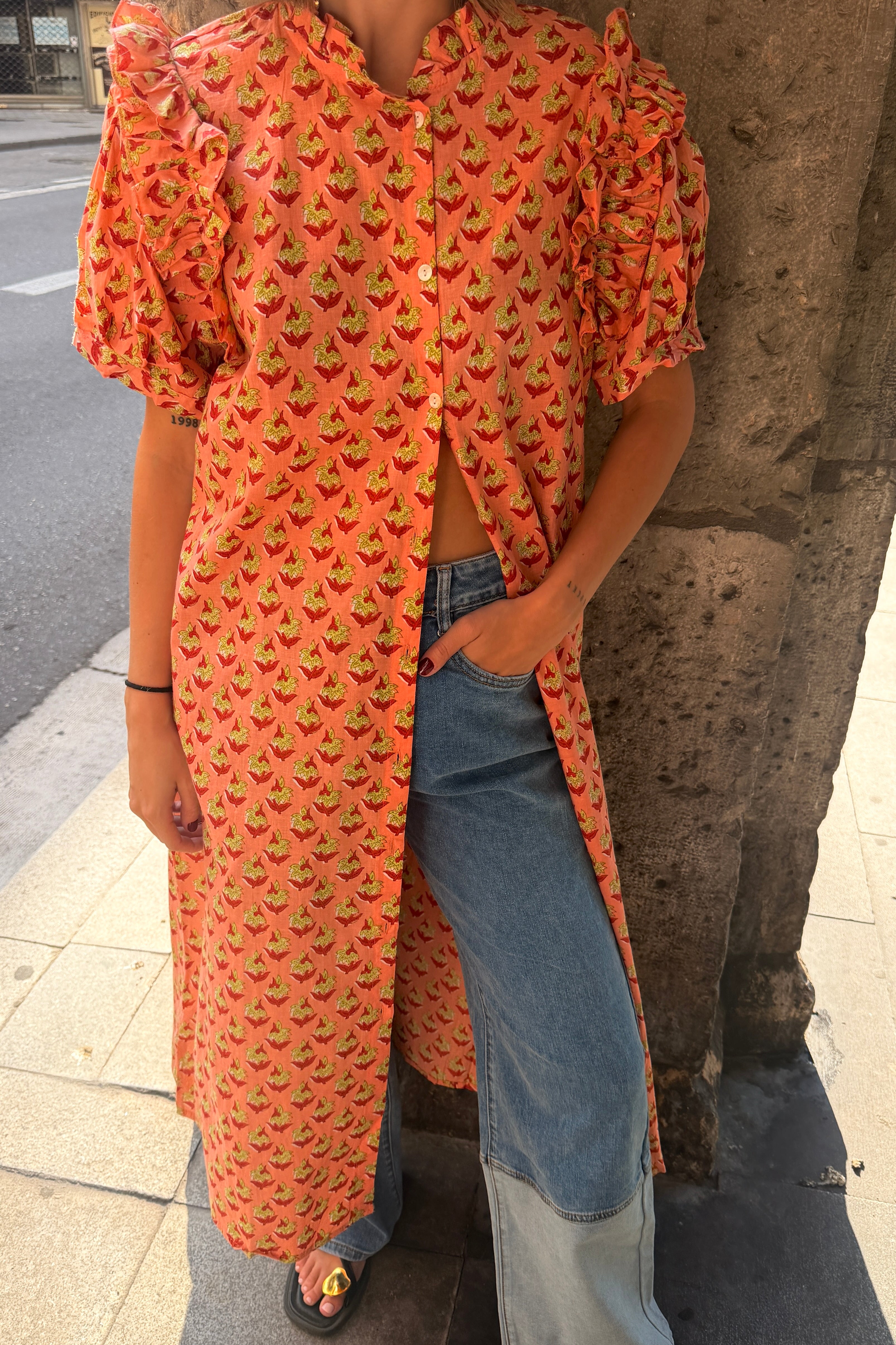 Vestido Lisbon Coral