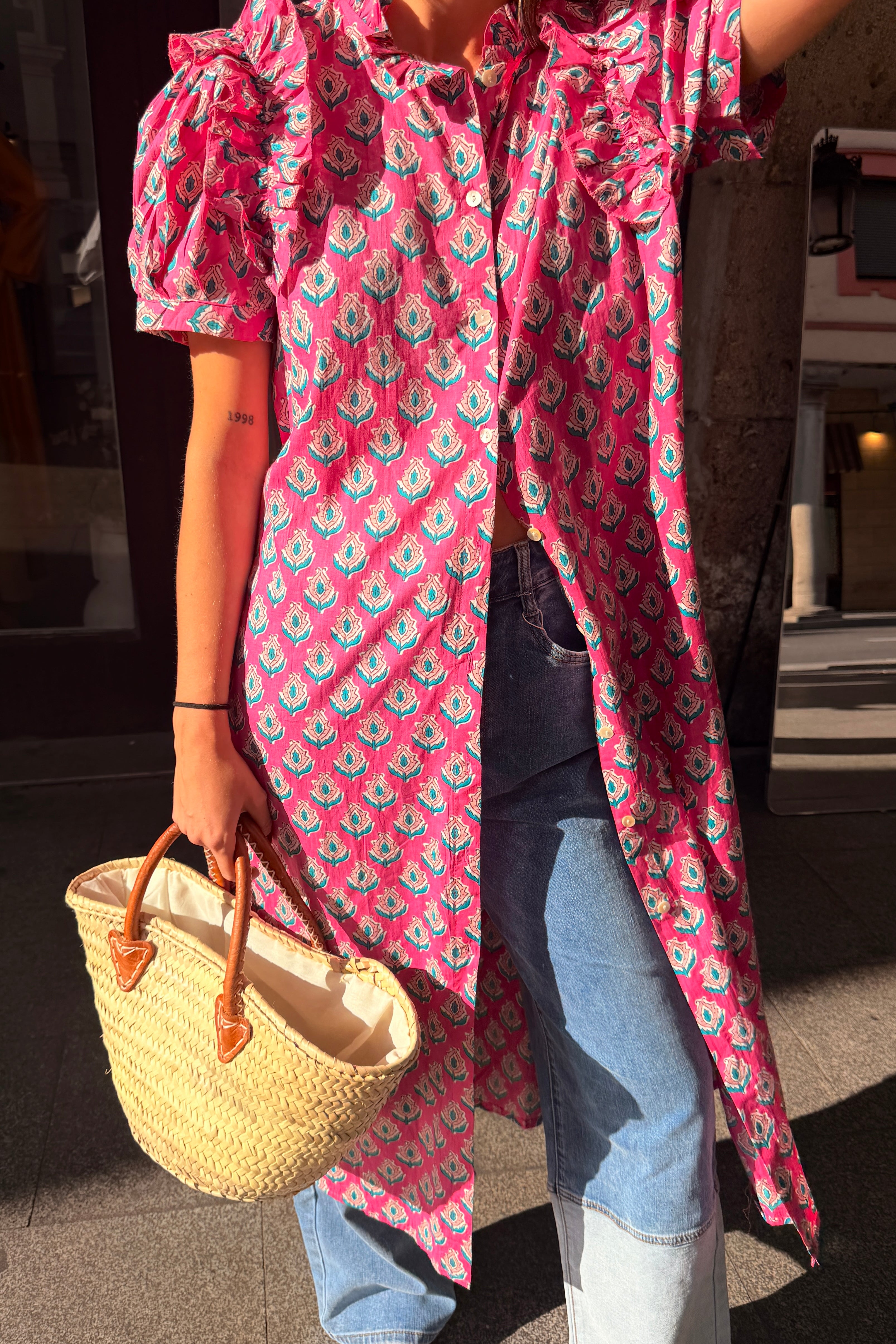 Vestido Lisbon Fucsia