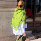 Poncho Sevilla verde