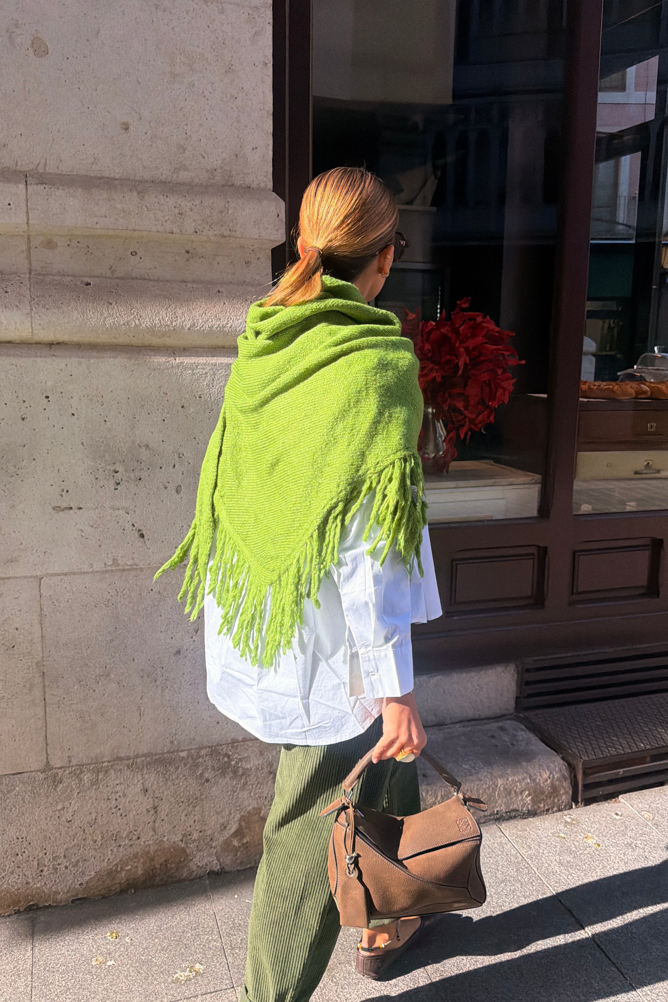 Poncho Sevilla verde